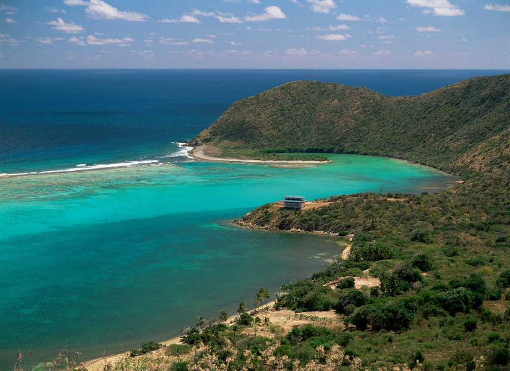 Aerial,View,Of,North,Sound,,Virgin,Gorda,,British,Virgin,Islands,