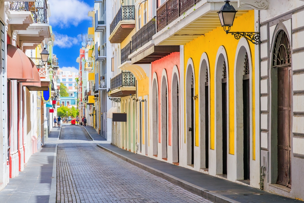 Street,In,Old,San,Juan,,Puerto,Rico.