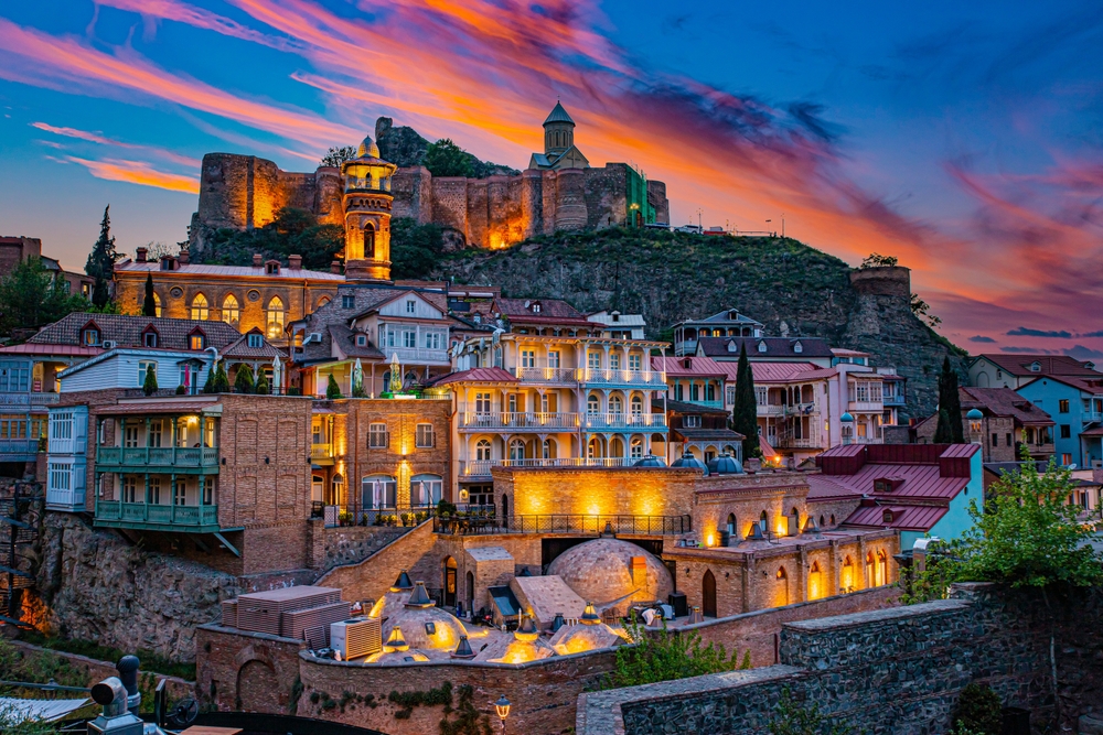 Historical,Streets,Of,Tbilisi,,The,Capital,Of,Georgia