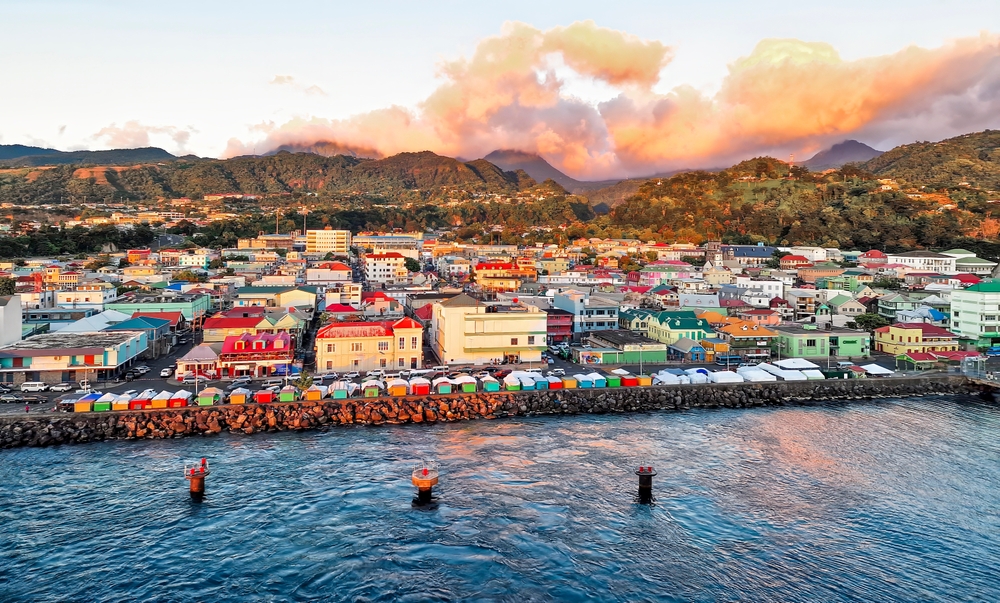 Scenery,Of,The,Caribbean,Town,Of,Dominica