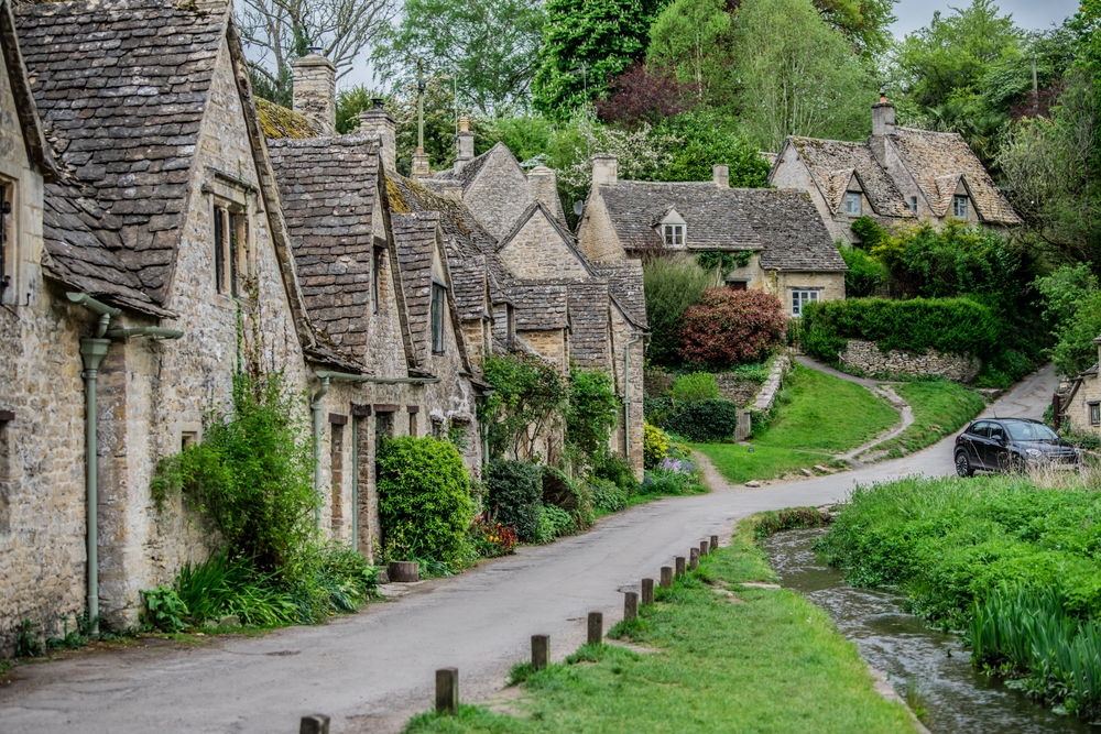 Bibury.,Beautiful,Historical,Village,In,England.